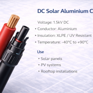 DC Aluminium Solar Cable